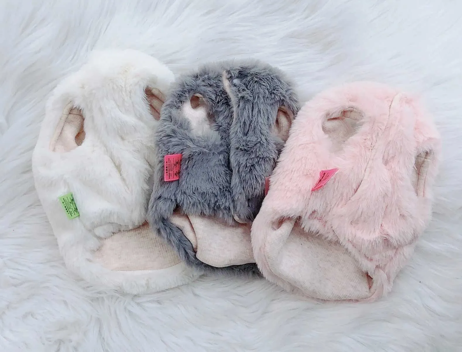 Winter Clothing For Dogs - ชุดเสื้อผ้าสัตว์เลี้ยงสำหรับสุนัขและแมวแบบใหม่ล่าสุด ผ้าขนสัตว์เทียมพร้อมดีไซน์โบว์ เสื้อโค้ทแจ็คเก็ตสำหรับสุนัข ชุดเสื้อผ้าสำหรับฤดูหนาว
