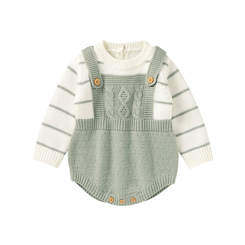 Winter Clothing Toddler - ชุดบอดี้สูทเด็กแขนยาวฤดูใบไม้ผลิฤดูใบไม้ร่วง Outwear ทารกแรกเกิดเด็กผู้หญิงถัก Onesie ฤดูหนาว One