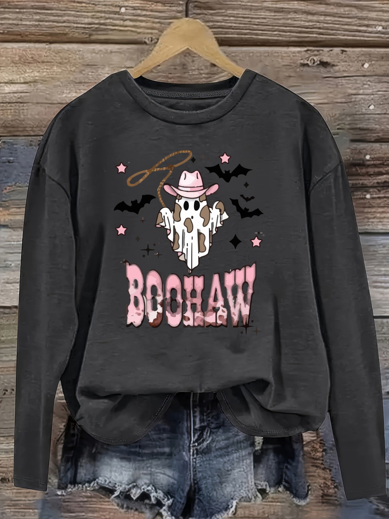 เสื้อยืดแขนยาวคอกลมลำลองสำหรับ - Winter Clothing Design บทวิจารณ์และราคา