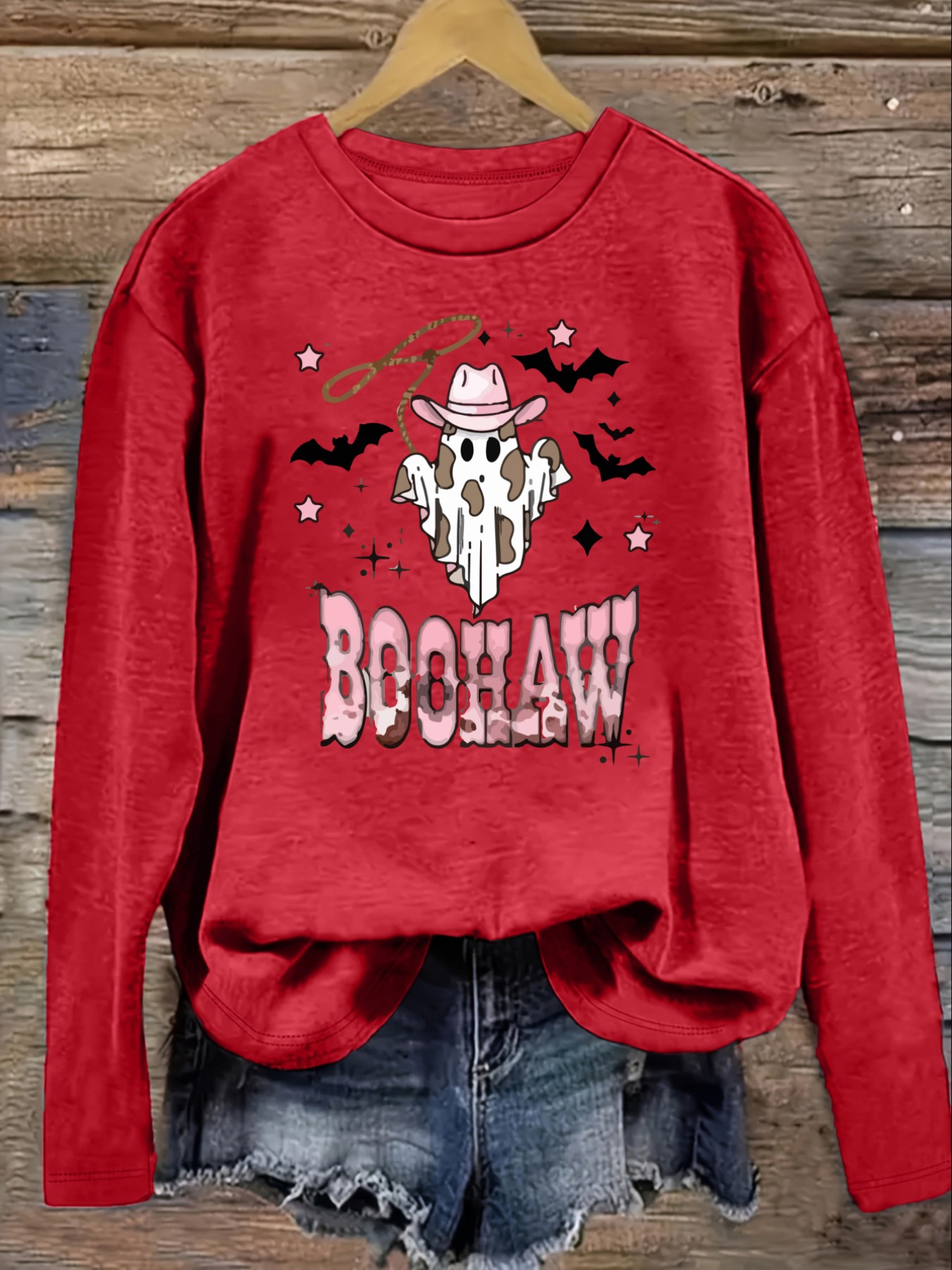 เสื้อยืดแขนยาวคอกลมลำลองสำหรับ - Winter Clothing Design บทวิจารณ์และราคา