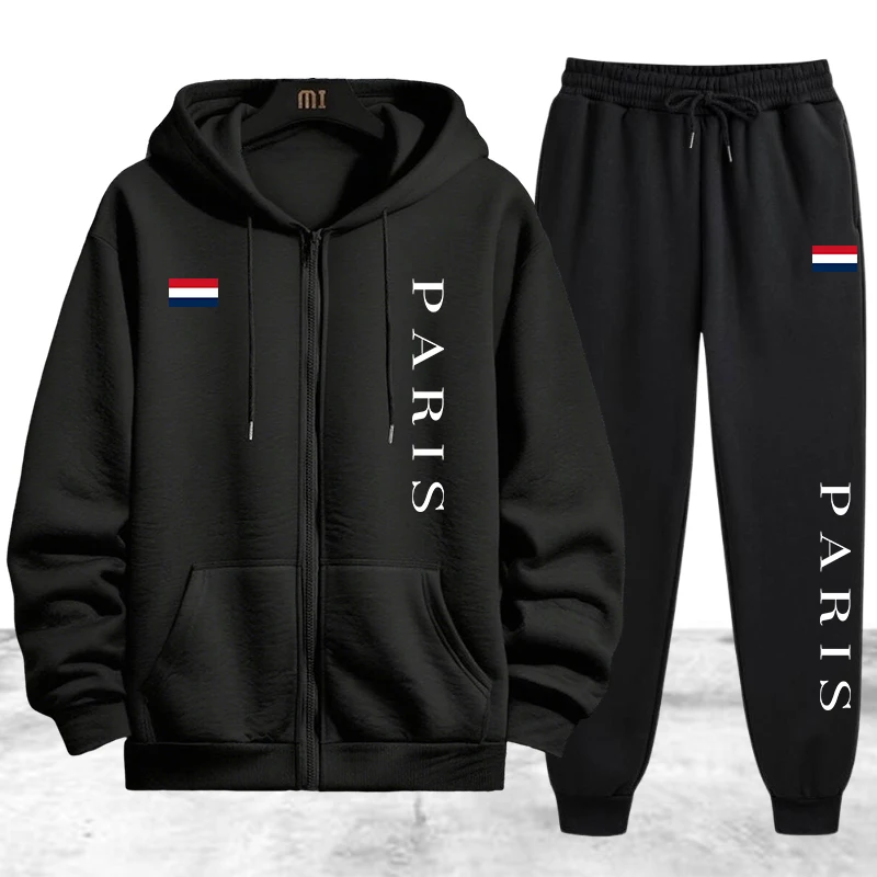 ชุดวอร์มผู้ชาย Paris Printing  - Winter Clothing Design บทวิจารณ์และราคา