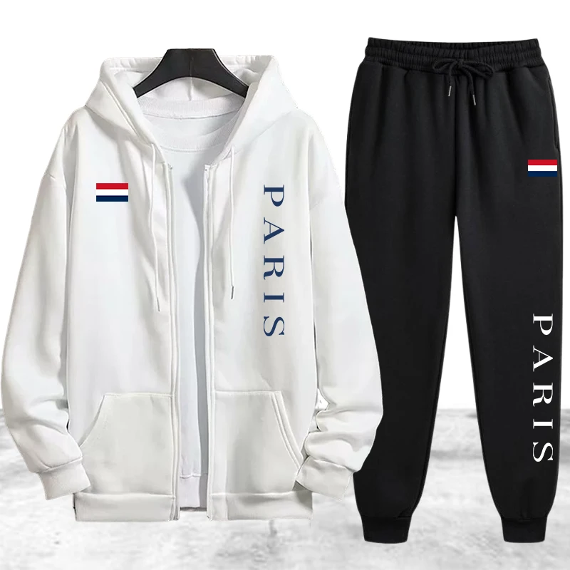 ชุดวอร์มผู้ชาย Paris Printing  - Winter Clothing Design บทวิจารณ์และราคา