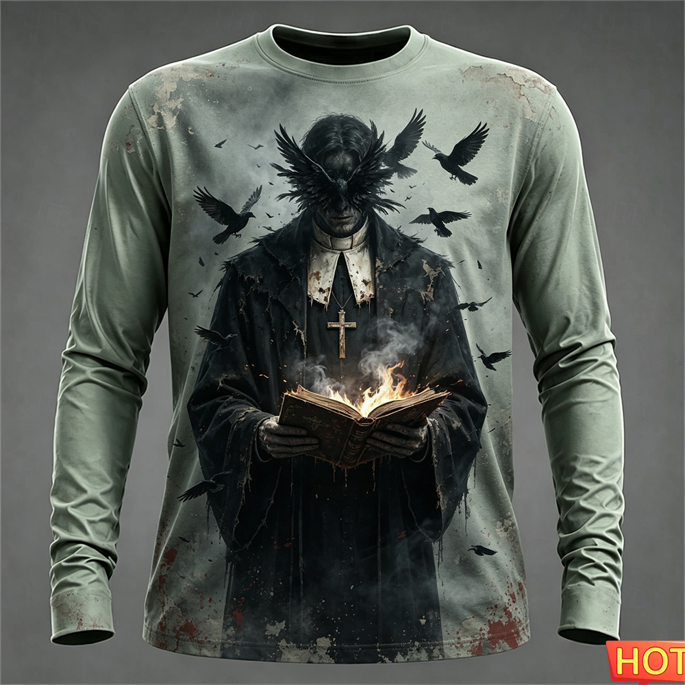 เสื้อยืดซอมบี้ฮาโลวีน เสื้อแขน - Winter Sun Clothing บทวิจารณ์และราคา