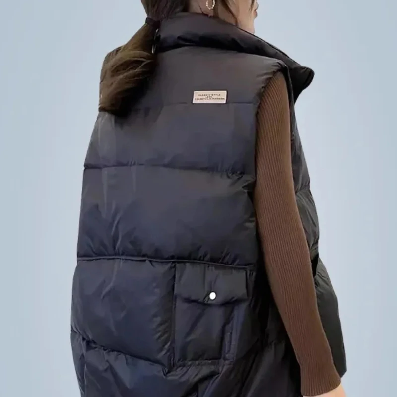 หลวมเบาะผ้าฝ้ายเสื้อกั๊กผู้หญิ - Winter Clothing On Sale Women'S บทวิจารณ์และราคา