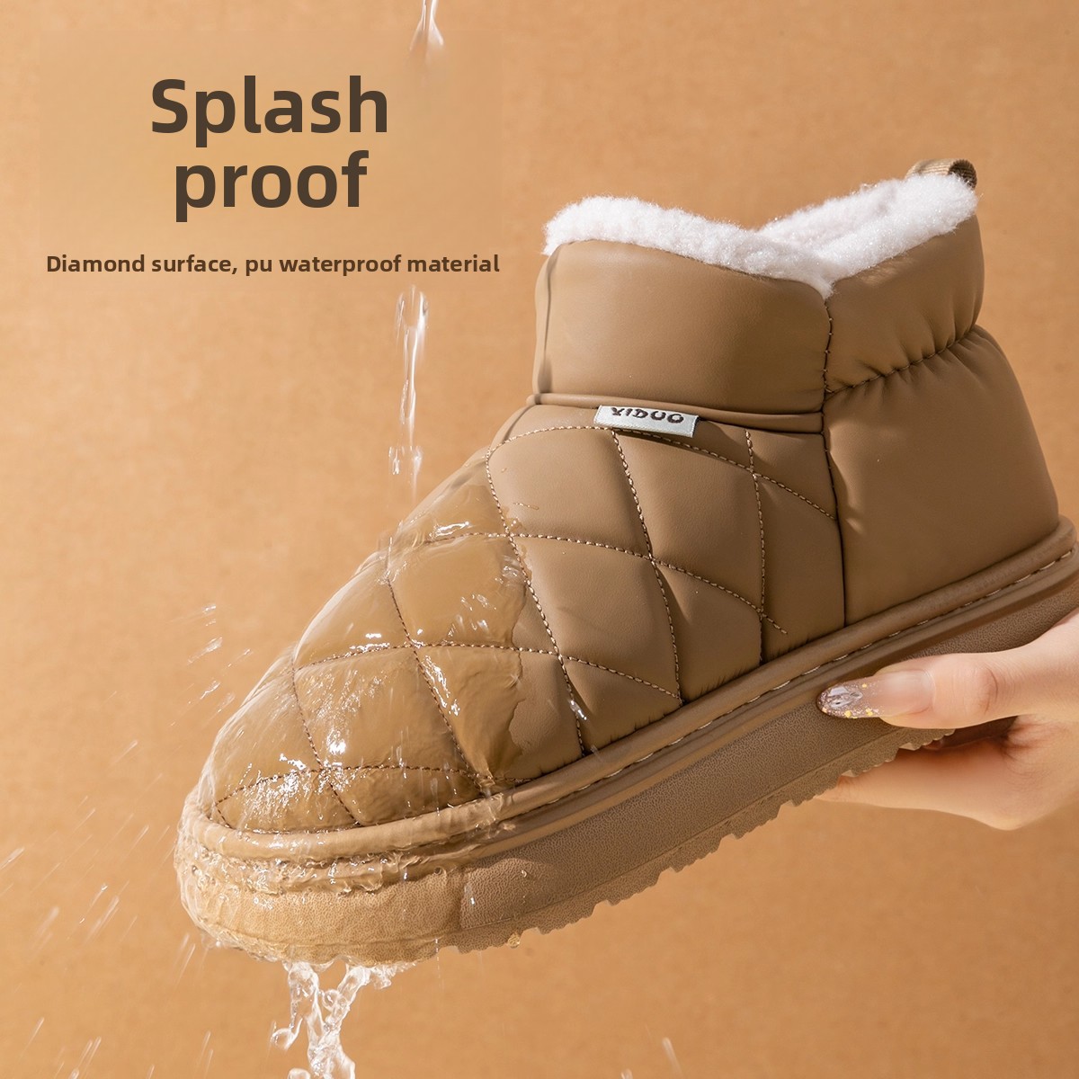 รองเท้าบูทกันน้ำสำหรับผู้หญิงใ - Snow Boot Fur Lined บทวิจารณ์และราคา