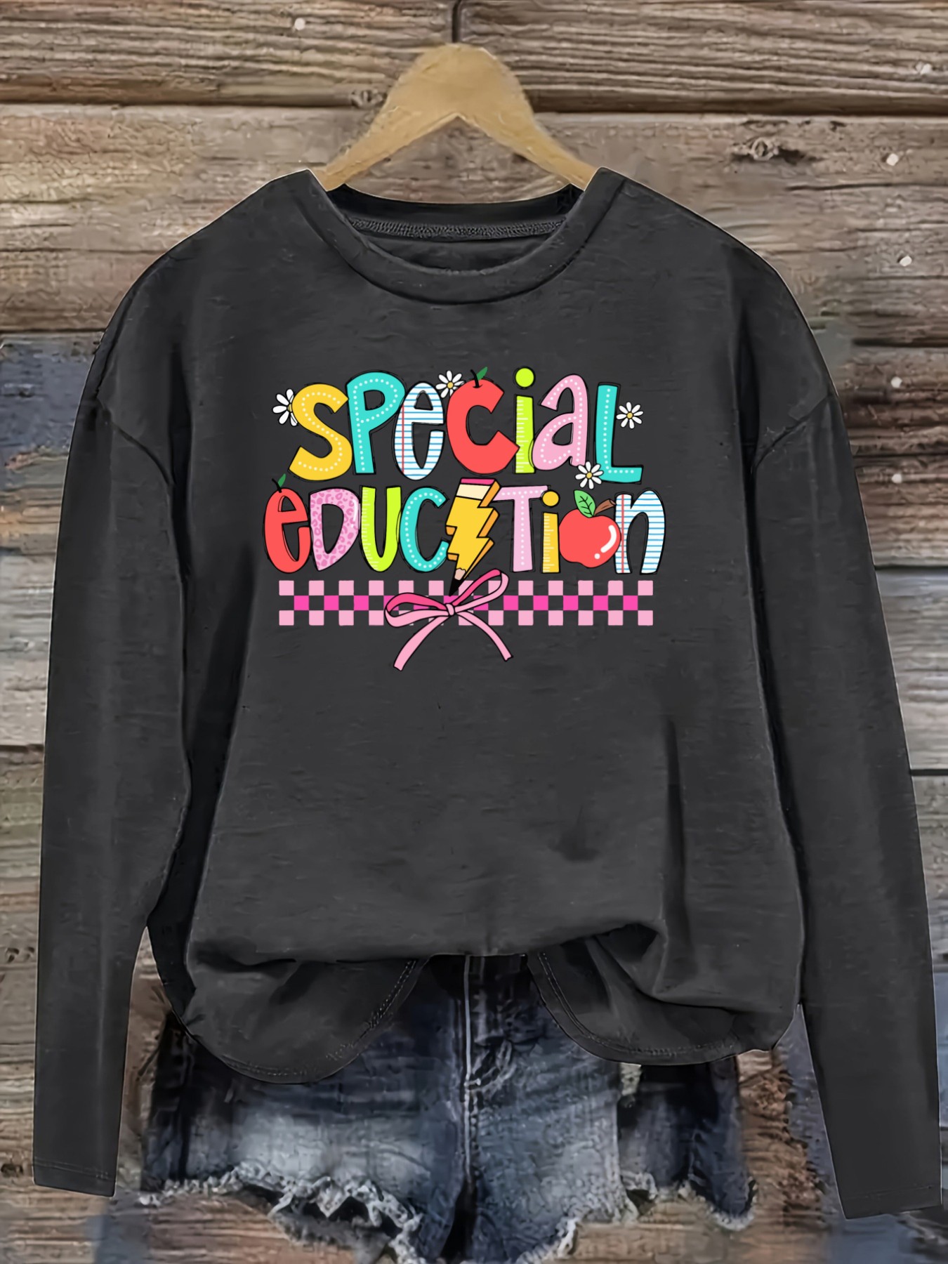 เสื้อยืดแขนยาวคอกลมลำลองสำหรับ - Winter Clothing Design บทวิจารณ์และราคา
