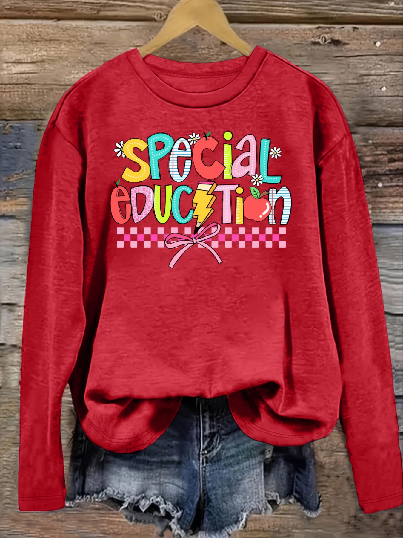 เสื้อยืดแขนยาวคอกลมลำลองสำหรับ - Winter Clothing Design บทวิจารณ์และราคา