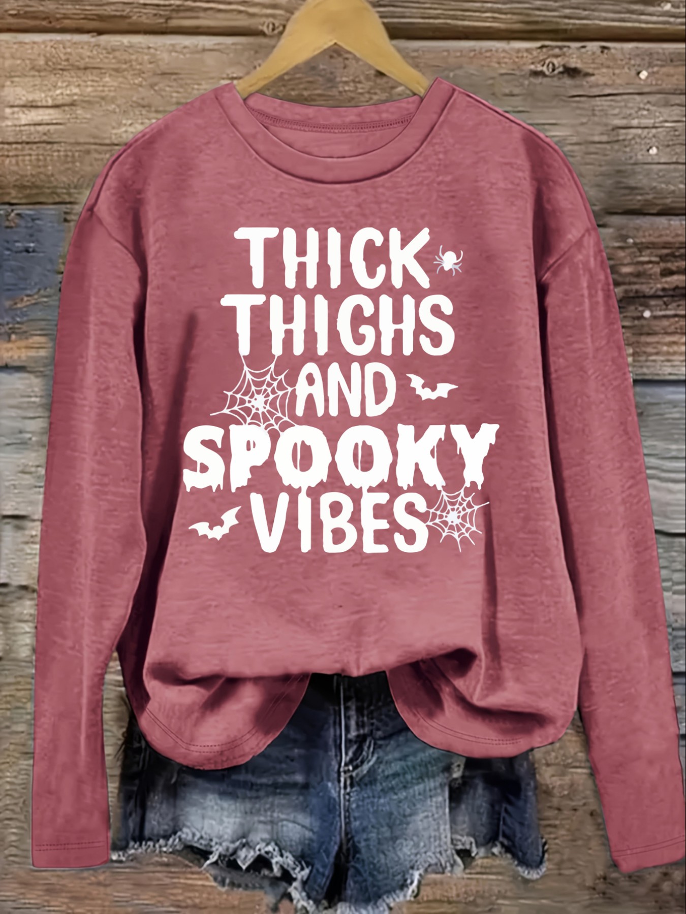 เสื้อยืดแขนยาวคอกลมสำหรับผู้หญ - Winter Clothing Design บทวิจารณ์และราคา