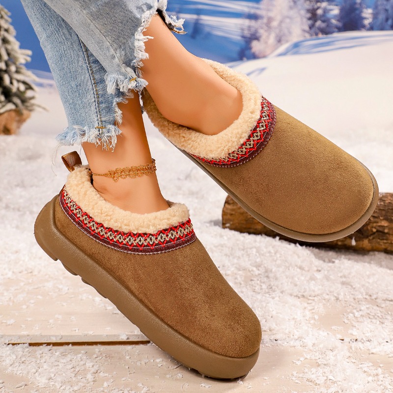 รองเท้าแตะผู้หญิงแบบใหม่ปี 202 - Snow Boot Fur Lined บทวิจารณ์และราคา