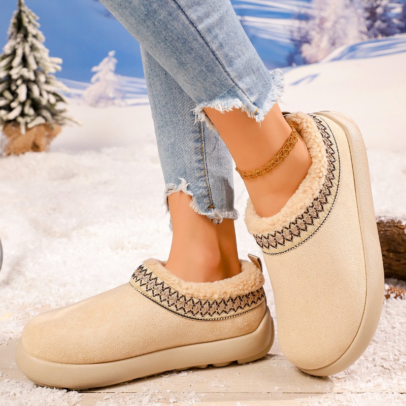 รองเท้าแตะผู้หญิงแบบใหม่ปี 202 - Snow Boot Fur Lined บทวิจารณ์และราคา