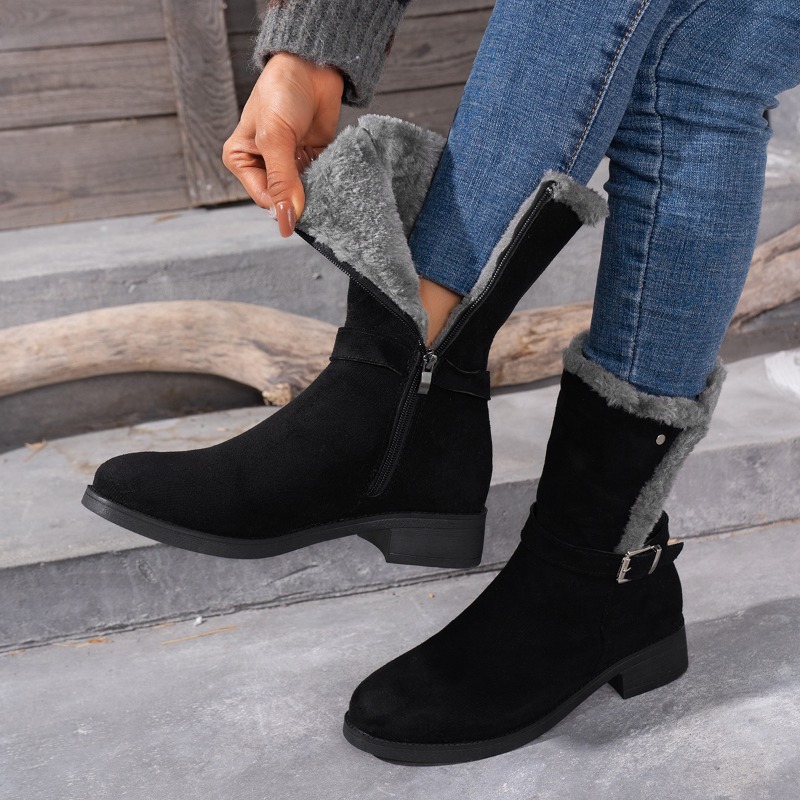 รองเท้าบูทฤดูหนาวสำหรับผู้หญิง - Snow Boot Fur Lined บทวิจารณ์และราคา