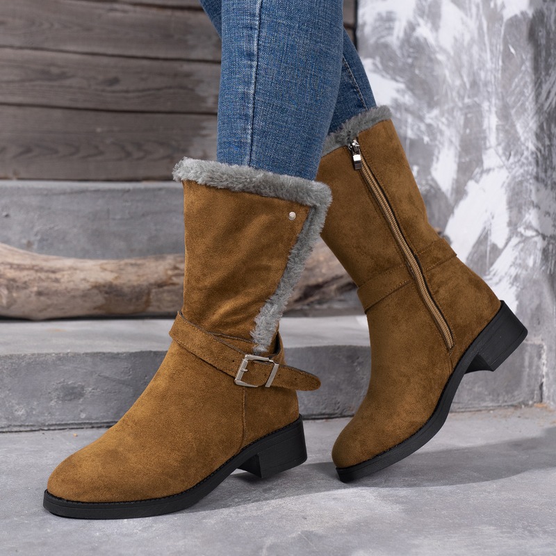 รองเท้าบูทฤดูหนาวสำหรับผู้หญิง - Snow Boot Fur Lined บทวิจารณ์และราคา