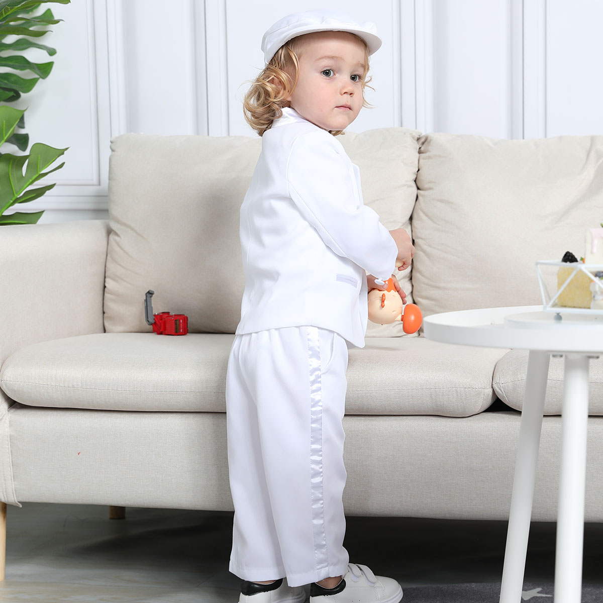 ชุดบัพติศมาสำหรับเด็กทารกชายชุ - Winter Clothing Toddler บทวิจารณ์และราคา