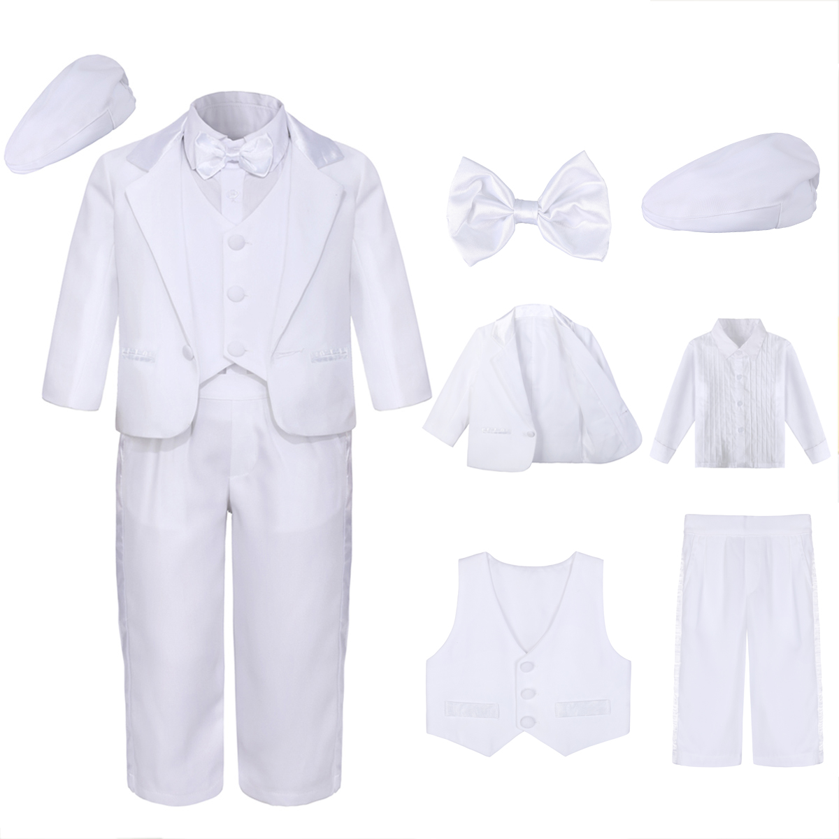 ชุดบัพติศมาสำหรับเด็กทารกชายชุ - Winter Clothing Toddler บทวิจารณ์และราคา