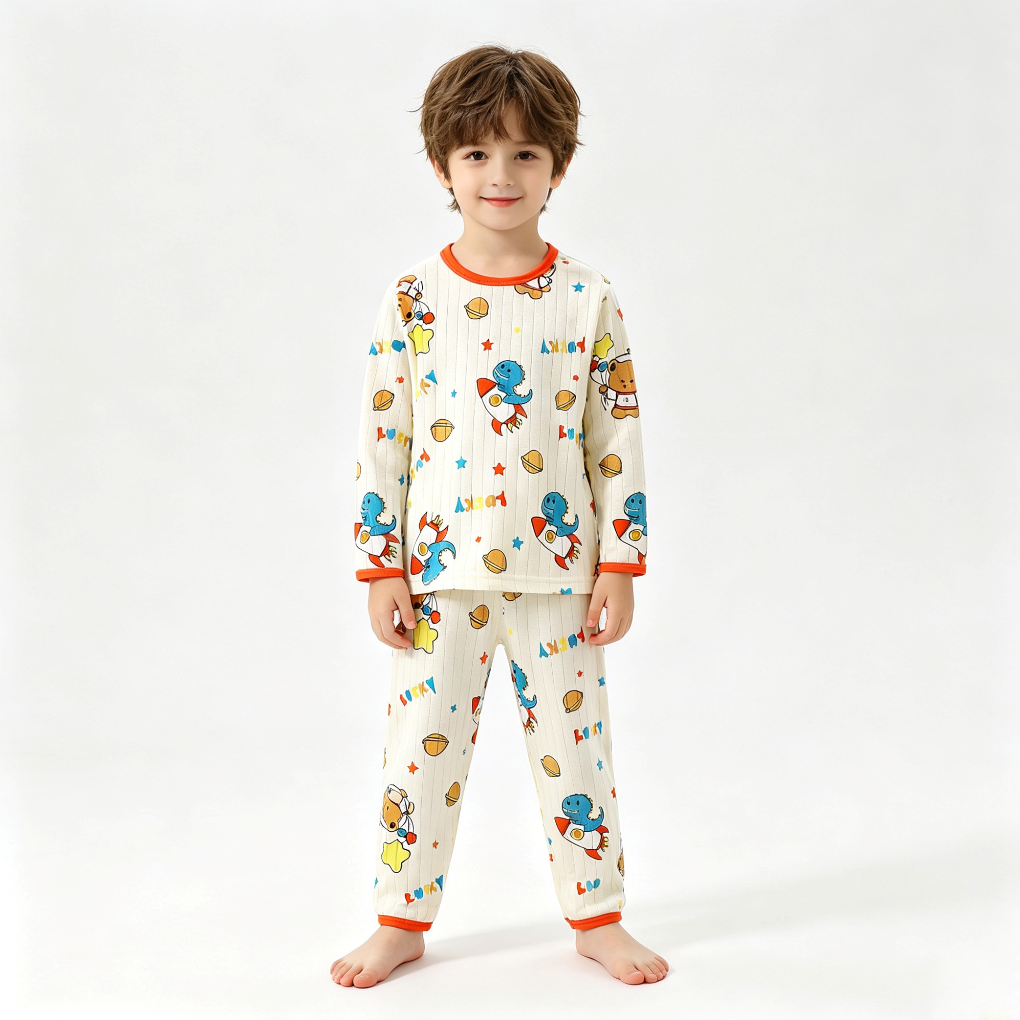 ชุดนอนเด็กทารก ผ้าฝ้าย ชุดนอนเ - Winter Clothing Toddler บทวิจารณ์และราคา