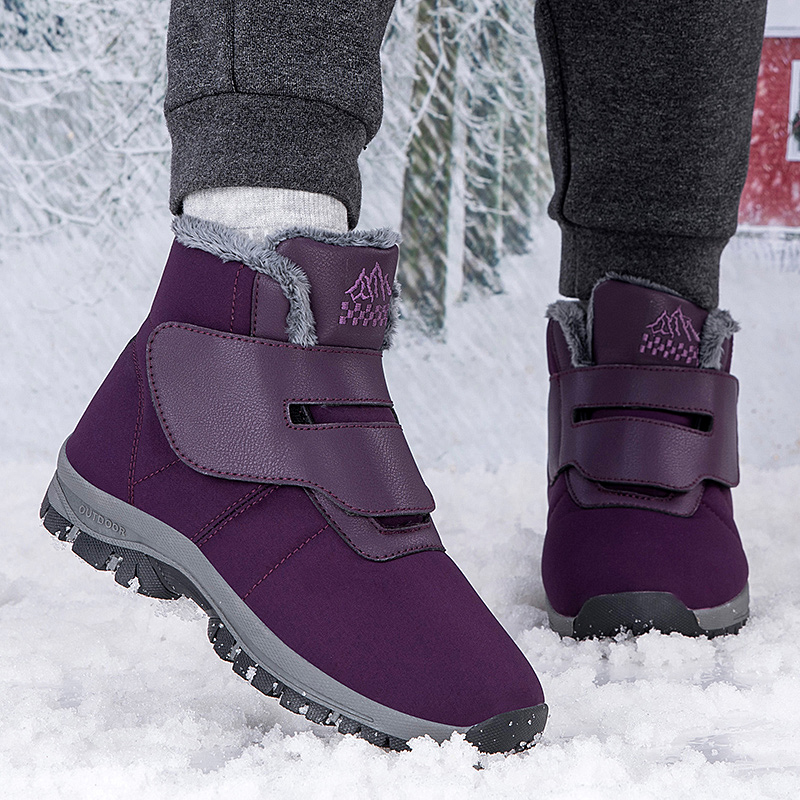 รองเท้าบูทหุ้มข้อบุขนสำหรับผู้ - Snow Boot Fur Lined บทวิจารณ์และราคา