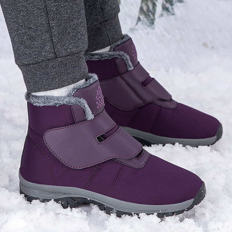 รองเท้าบูทหุ้มข้อบุขนสำหรับผู้ - Snow Boot Fur Lined บทวิจารณ์และราคา