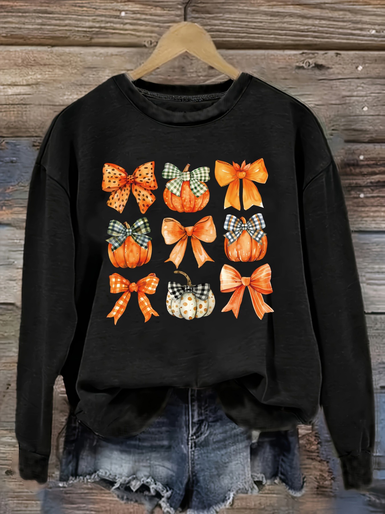 เสื้อยืดแขนยาวคอกลมลำลองสำหรับ - Winter Clothing Patterns บทวิจารณ์และราคา