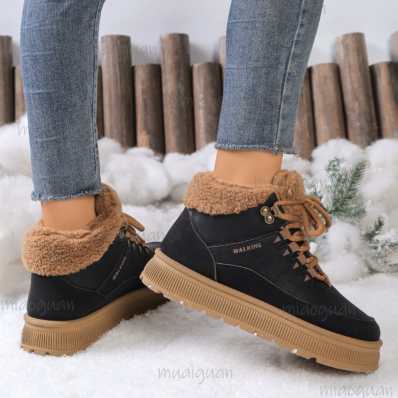 รองเท้าบูทหิมะสำหรับผู้หญิงไซส - Snow Boot Fur Lined บทวิจารณ์และราคา