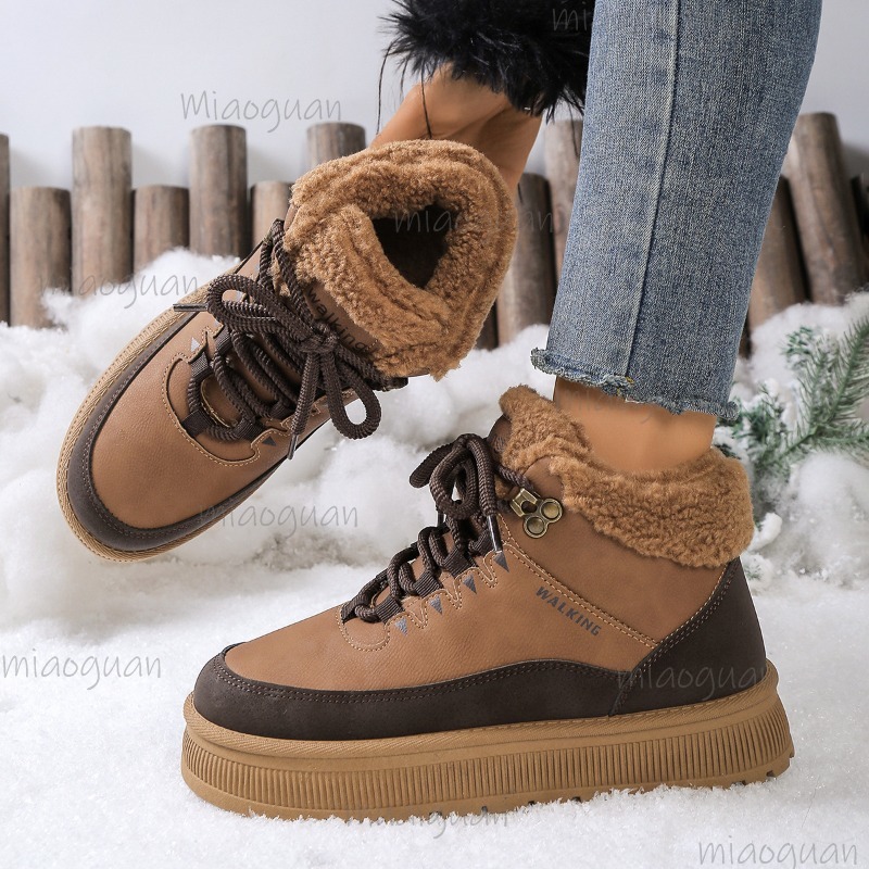 รองเท้าบูทหิมะสำหรับผู้หญิงไซส - Snow Boot Fur Lined บทวิจารณ์และราคา
