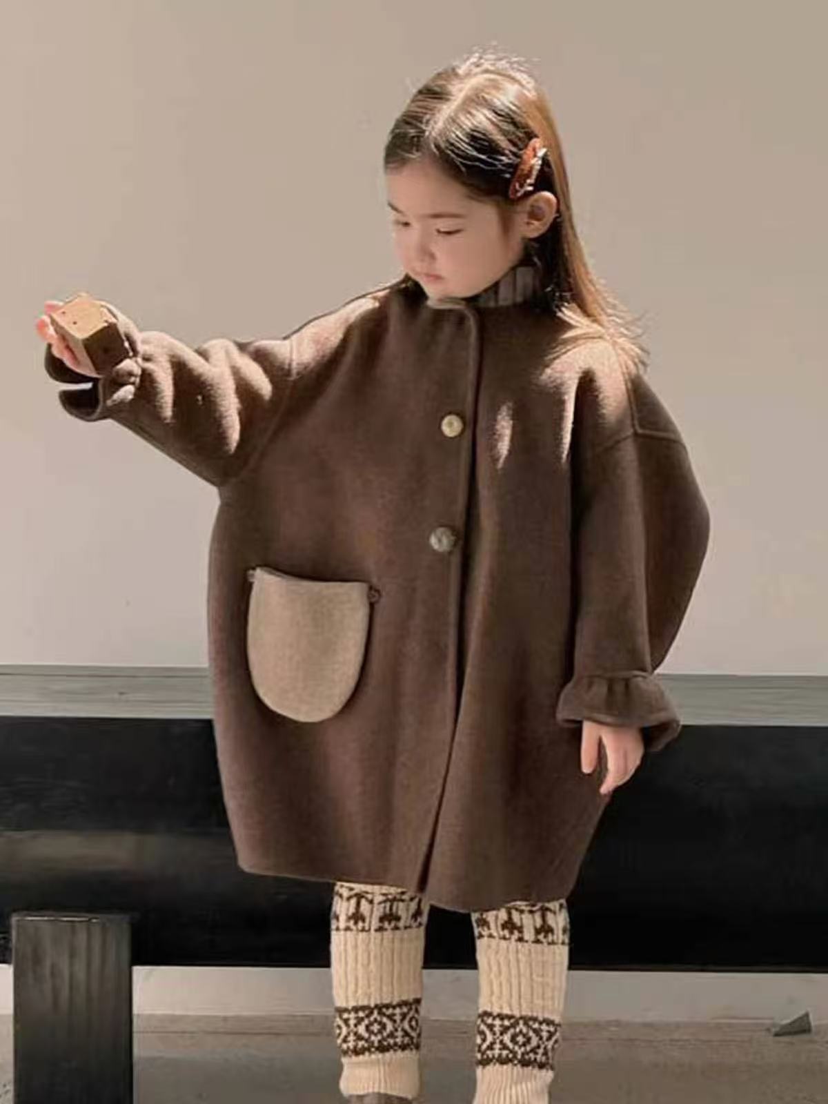 เสื้อโค้ทขนสัตว์สำหรับเด็กผู้ห - Winter Clothing Toddler บทวิจารณ์และราคา