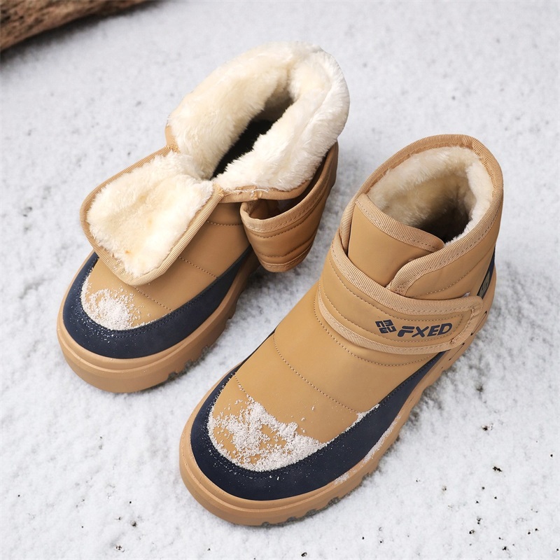 รองเท้าบูทหิมะบุขนสำหรับผู้ชาย - Snow Boot Fur Lined บทวิจารณ์และราคา