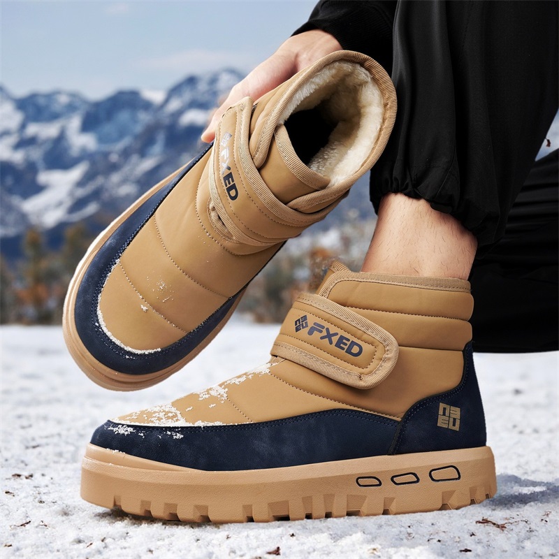 รองเท้าบูทหิมะบุขนสำหรับผู้ชาย - Snow Boot Fur Lined บทวิจารณ์และราคา