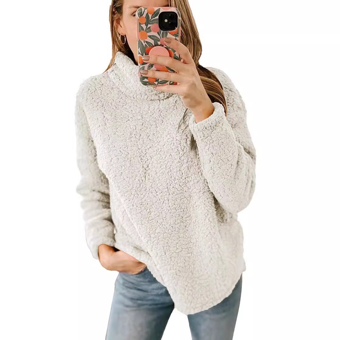 เสื้อสเวตเชิ้ตคอเต่าสำหรับผู้ห - Winter Clothing On Sale Women'S บทวิจารณ์และราคา