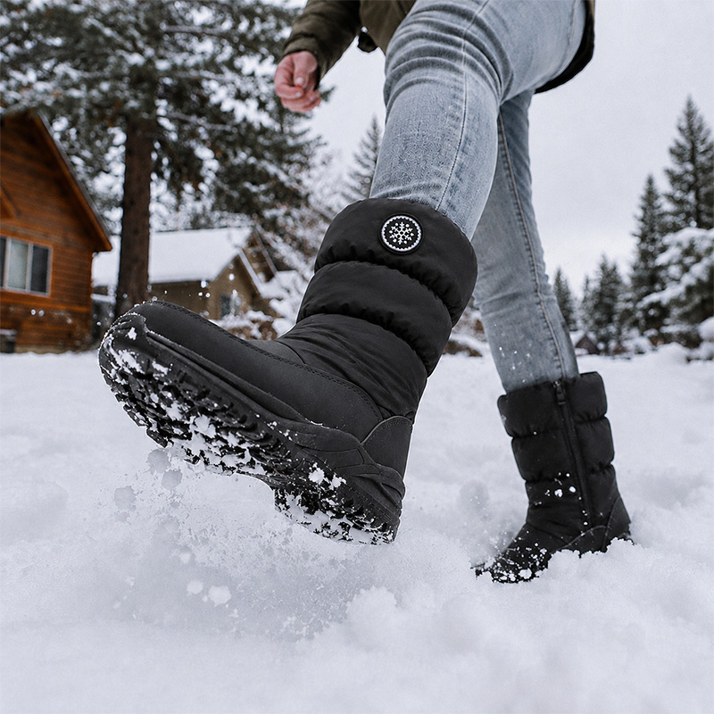 รองเท้าบูทหิมะสำหรับผู้หญิง กั - Snow Boot Fur Lined บทวิจารณ์และราคา