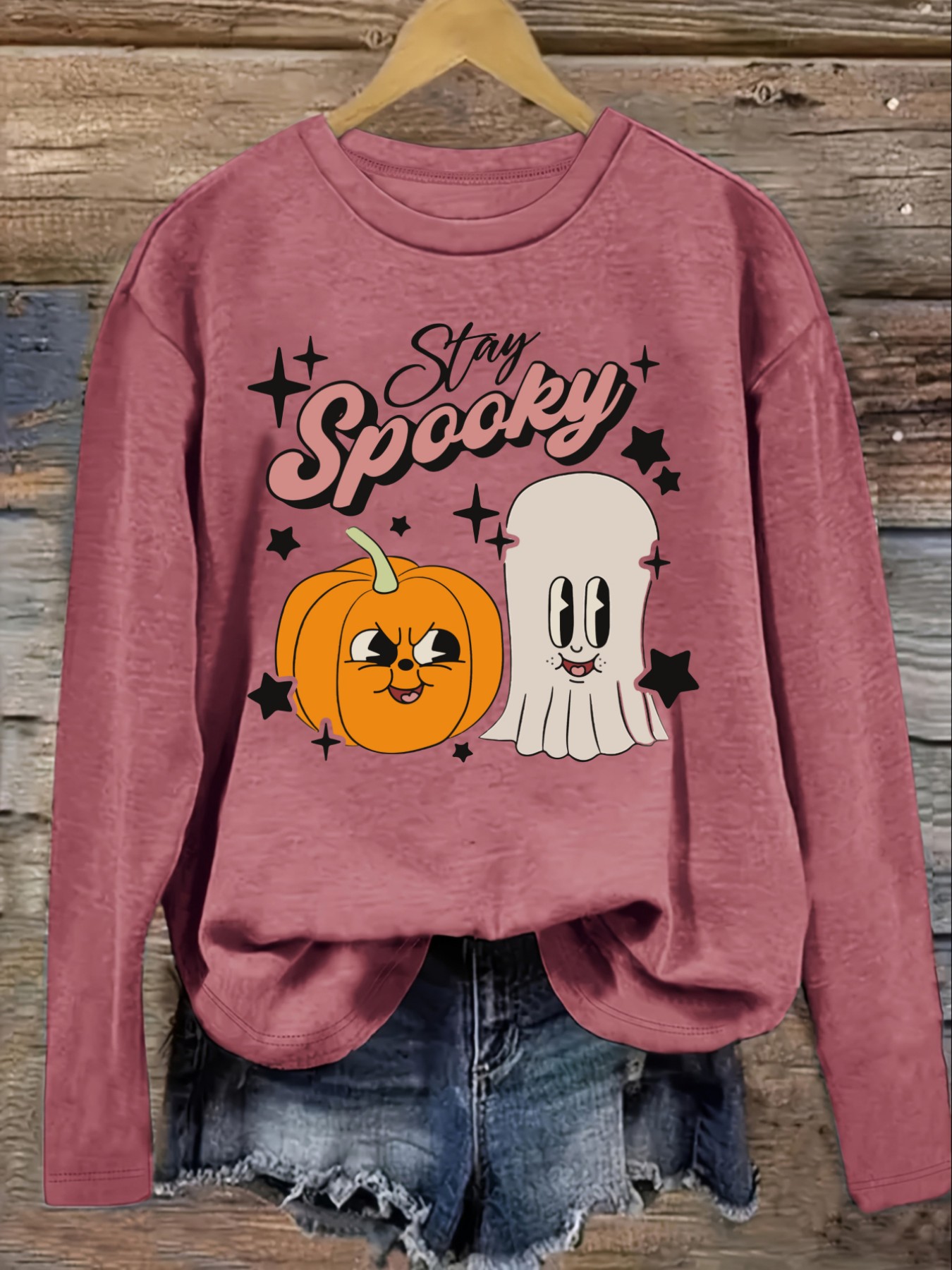 เสื้อยืดแขนยาวคอกลมลำลองสำหรับ - Winter Clothing Design บทวิจารณ์และราคา
