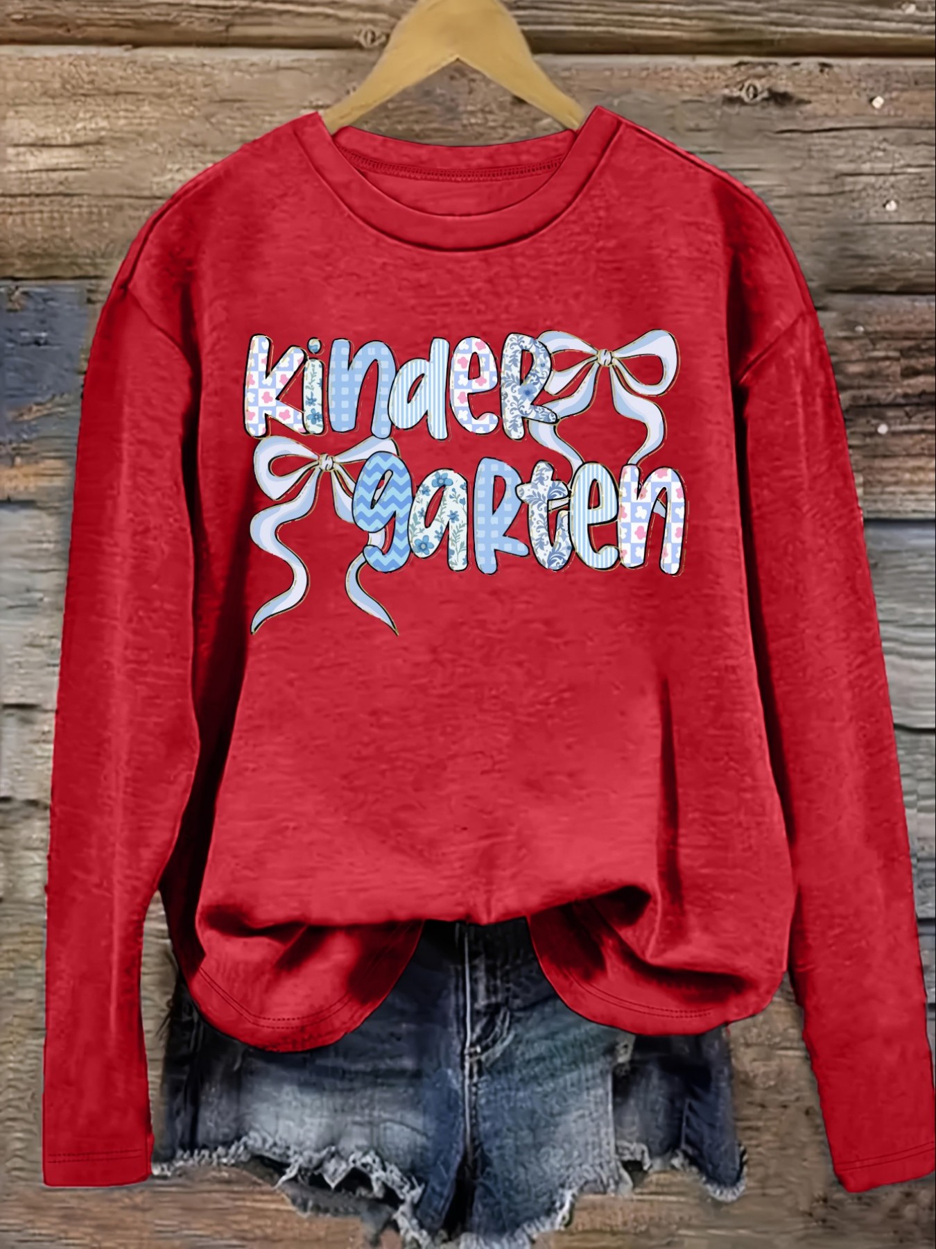 เสื้อยืดแขนยาวคอกลมลำลองสำหรับ - Winter Clothing Patterns บทวิจารณ์และราคา