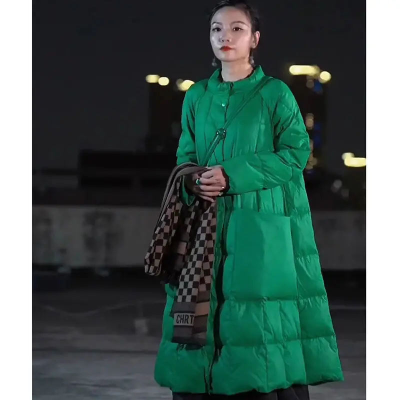 แจ็คเก็ตขนเป็ดตัวยาวโอเวอร์ไซส - Winter Clothing Brands บทวิจารณ์และราคา