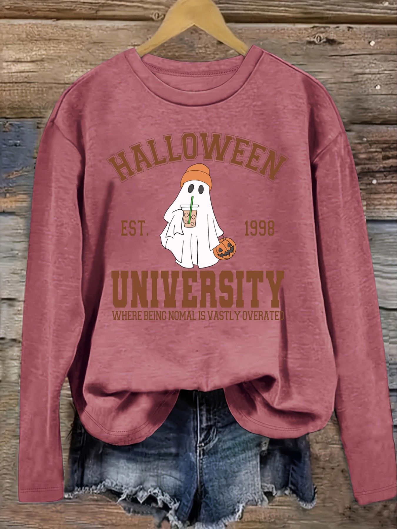 เสื้อยืดแขนยาวคอกลมลำลองสำหรับ - Winter Clothing Design บทวิจารณ์และราคา