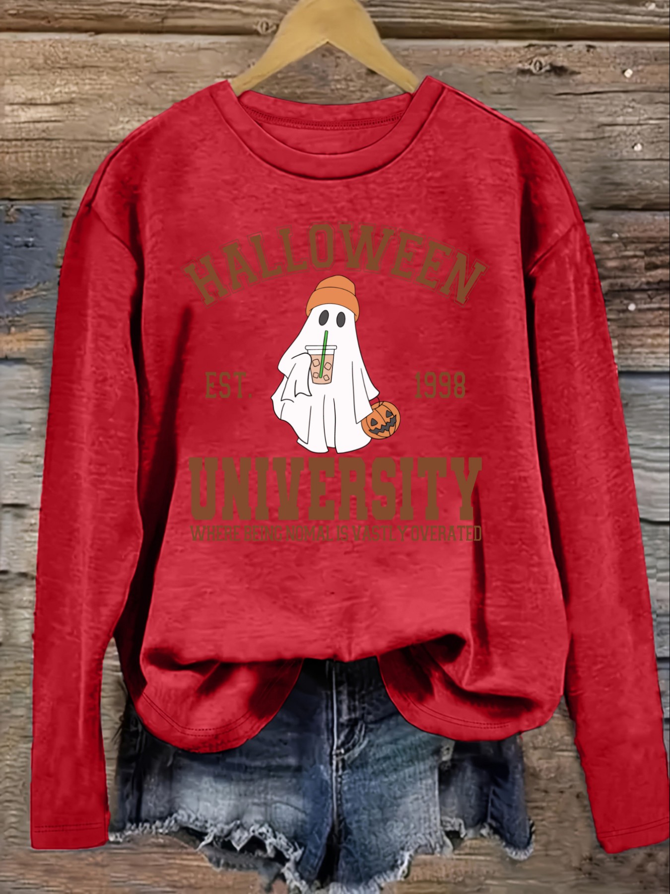 เสื้อยืดแขนยาวคอกลมลำลองสำหรับ - Winter Clothing Design บทวิจารณ์และราคา