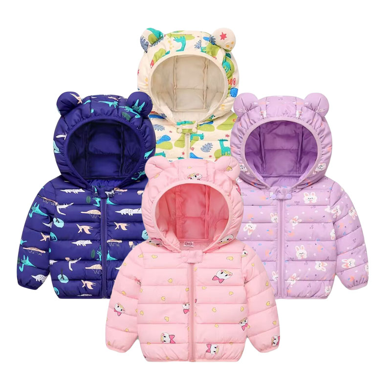 เด็กฝ้ายเสื้อเด็กการ์ตูนลงเสื้ - Winter Clothing Toddler บทวิจารณ์และราคา