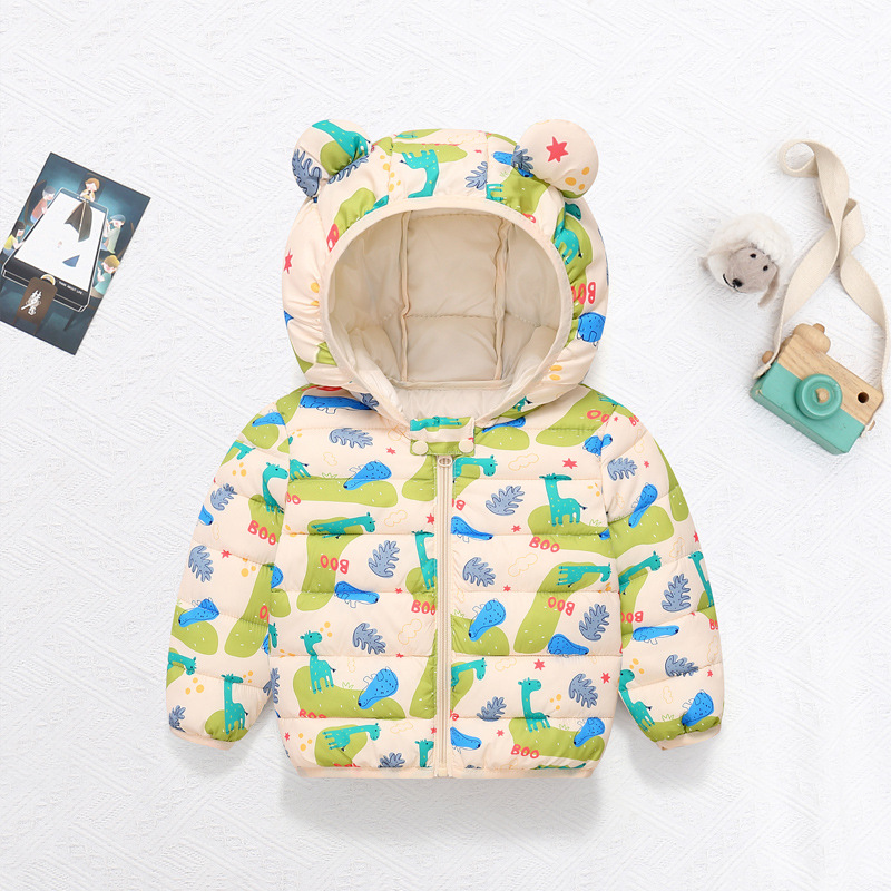 เด็กฝ้ายเสื้อเด็กการ์ตูนลงเสื้ - Winter Clothing Toddler บทวิจารณ์และราคา