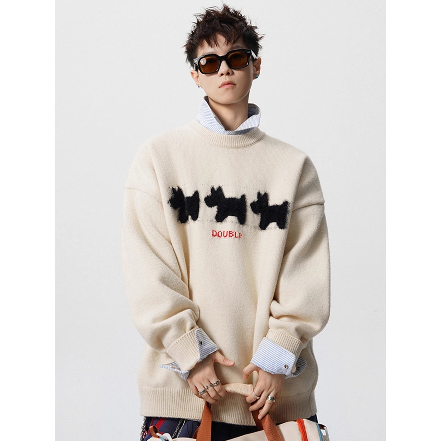 เสื้อสเวตเตอร์คอกลมแบบใหม่สำหร - Winter Clothing Brands บทวิจารณ์และราคา